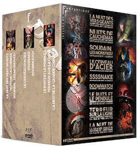 Fantasy Treasures Collection | Squirm / Motel Hell / The Food of the Gods / Colossus: The Forbin Project / Sssssss / Doomwatch / The Pit and the Pendulum / When a Stranger Calls / Night of the Big Heat /  |   DVD